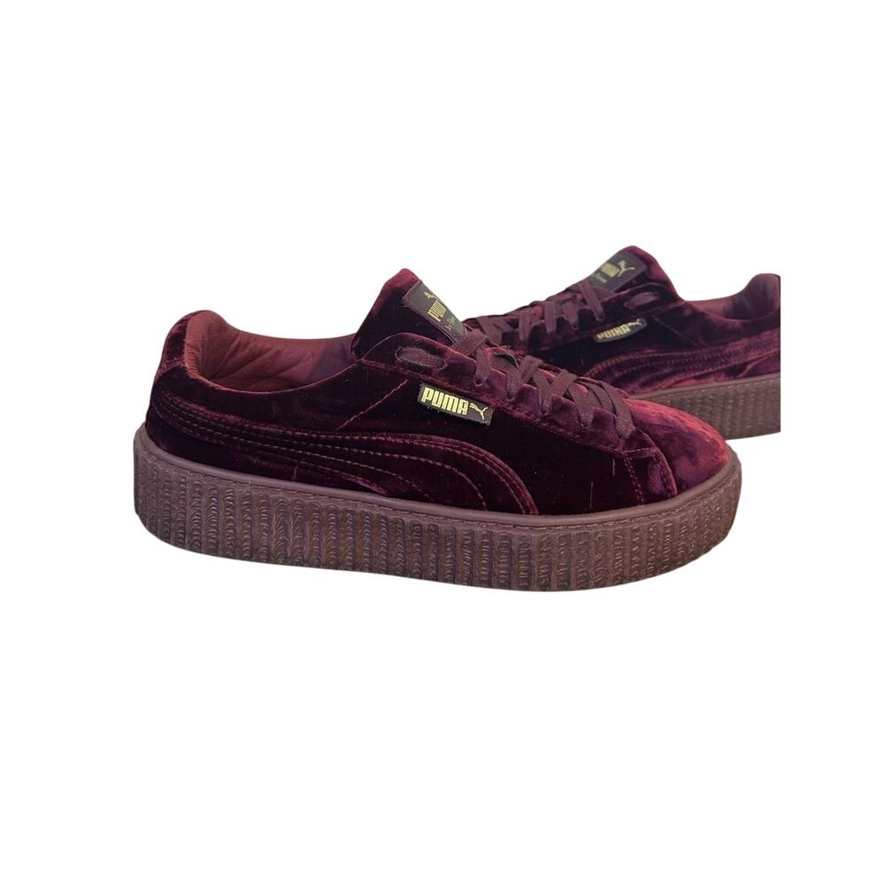 Fenty Puma x Rihanna FW16 Velvet Creepers Royal Purple EU 41 US 10 Authentic